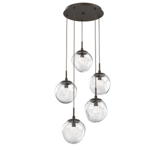 Aster LED Pendant in Flat Bronze (404|CHB0066-05-FB-FC-C01-L1)