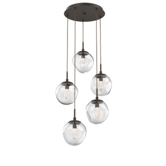 Aster LED Pendant in Flat Bronze (404|CHB0066-05-FB-GC-C01-L1)