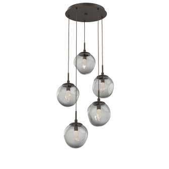 Aster LED Pendant in Flat Bronze (404|CHB0066-05-FB-GS-C01-L1)