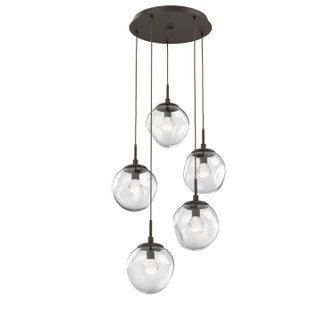 Aster LED Pendant in Flat Bronze (404|CHB0066-05-FB-ZC-C01-L1)