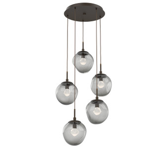 Aster LED Pendant in Flat Bronze (404|CHB0066-05-FB-ZS-C01-L3)