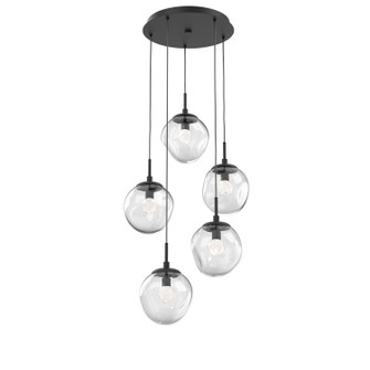 Aster LED Pendant in Matte Black (404|CHB0066-05-MB-FC-C01-L1)