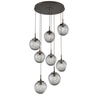 Aster LED Pendant in Flat Bronze (404|CHB0066-08-FB-FS-C01-L1)