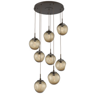 Aster LED Pendant in Flat Bronze (404|CHB0066-08-FB-GB-C01-L1)