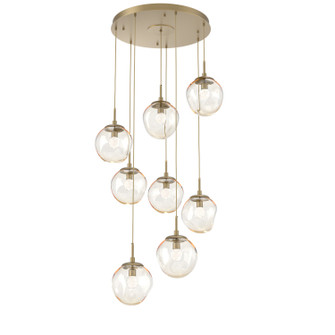 Aster LED Pendant in Gilded Brass (404|CHB0066-08-GB-FA-C01-L3)