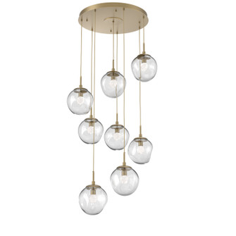 Aster LED Pendant in Gilded Brass (404|CHB0066-08-GB-FC-C01-L1)