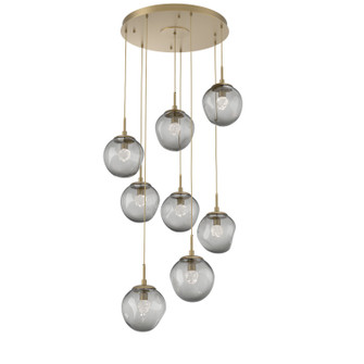 Aster LED Pendant in Gilded Brass (404|CHB0066-08-GB-FS-C01-L1)