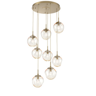 Aster LED Pendant in Gilded Brass (404|CHB0066-08-GB-ZA-C01-L1)