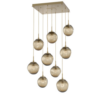 Aster LED Pendant in Gilded Brass (404|CHB0066-09-GB-FB-C01-L1)