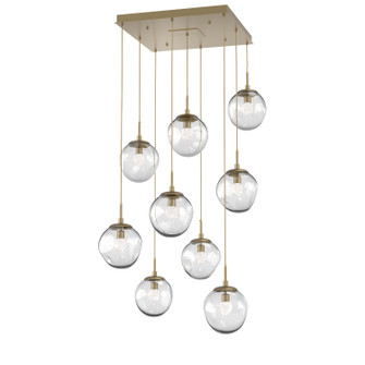 Aster LED Pendant in Gilded Brass (404|CHB0066-09-GB-FC-C01-L3)