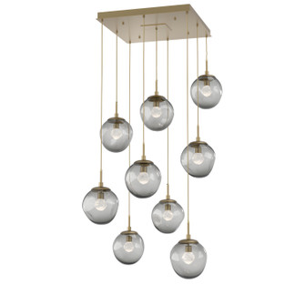 Aster LED Pendant in Gilded Brass (404|CHB0066-09-GB-ZS-C01-L1)