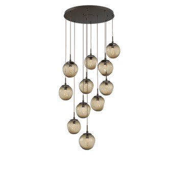 Aster LED Pendant in Flat Bronze (404|CHB0066-11-FB-GB-C01-L3)