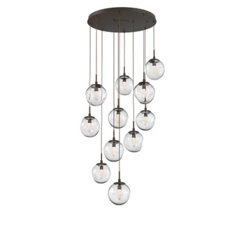 Aster LED Pendant in Flat Bronze (404|CHB0066-11-FB-GC-C01-L3)