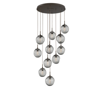 Aster LED Pendant in Flat Bronze (404|CHB0066-11-FB-GS-C01-L3)