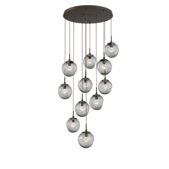 Aster LED Pendant in Flat Bronze (404|CHB0066-11-FB-ZS-C01-L3)