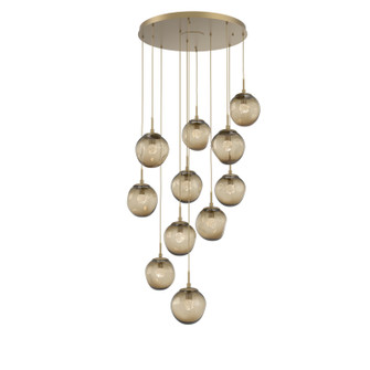 Aster LED Pendant in Gilded Brass (404|CHB0066-11-GB-FB-C01-L3)