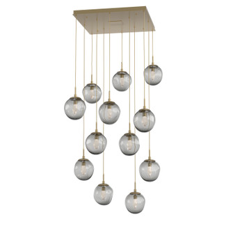 Aster LED Pendant in Gilded Brass (404|CHB0066-12-GB-GS-C01-L1)