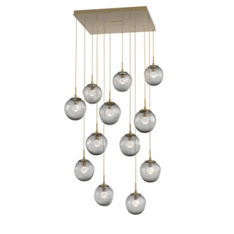 Aster LED Pendant in Gilded Brass (404|CHB0066-12-GB-ZS-C01-L3)