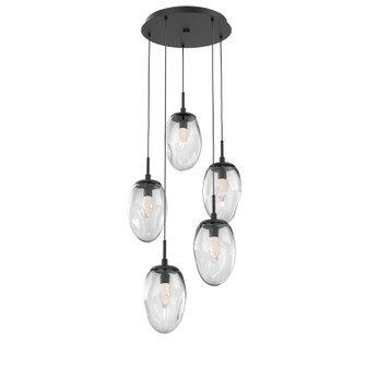 Meteo LED Pendant in Matte Black (404|CHB0067-05-MB-GC-C01-L1)