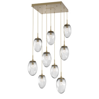 Meteo LED Pendant in Gilded Brass (404|CHB0067-09-GB-FC-C01-L3)
