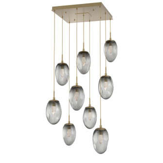 Meteo LED Pendant in Gilded Brass (404|CHB0067-09-GB-GS-C01-L3)