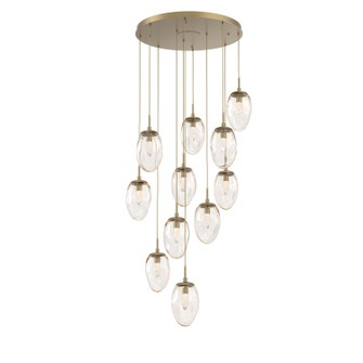 Meteo LED Pendant in Gilded Brass (404|CHB0067-11-GB-GA-C01-L1)