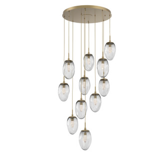 Meteo LED Pendant in Gilded Brass (404|CHB0067-11-GB-GC-C01-L3)