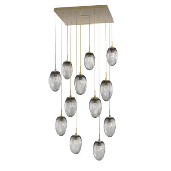 Meteo LED Pendant in Gilded Brass (404|CHB0067-12-GB-FS-C01-L3)