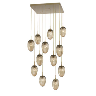 Meteo LED Pendant in Gilded Brass (404|CHB0067-12-GB-ZB-C01-L3)