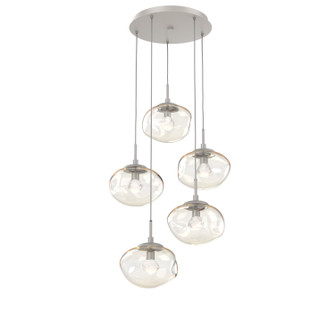 Nebula LED Pendant in Beige Silver (404|CHB0068-05-BS-ZA-C01-L1)