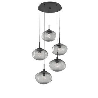Nebula LED Pendant in Matte Black (404|CHB0068-05-MB-FS-C01-L1)