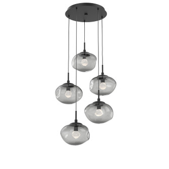 Nebula LED Pendant in Matte Black (404|CHB0068-05-MB-ZS-C01-L3)