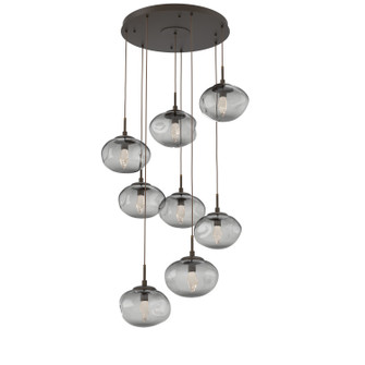 Nebula LED Pendant in Flat Bronze (404|CHB0068-08-FB-GS-C01-L1)