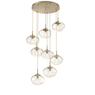 Nebula LED Pendant in Gilded Brass (404|CHB0068-08-GB-ZA-C01-L1)