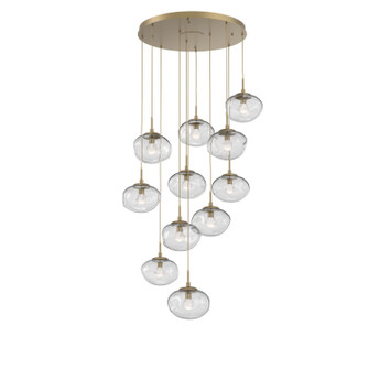 Nebula LED Pendant in Gilded Brass (404|CHB0068-11-GB-ZC-C01-L1)