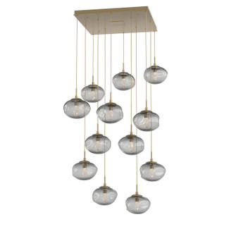 Nebula LED Pendant in Gilded Brass (404|CHB0068-12-GB-GS-C01-L1)