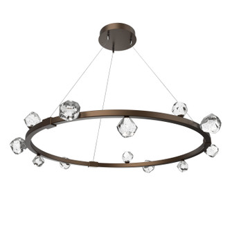 Stella LED Chandelier in Flat Bronze (404|CHB0070-40-FB-CZ-CA1-L3)