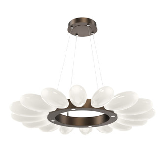 Fiori LED Chandelier in Flat Bronze (404|CHB0071-39-FB-WL-CA1-L3)