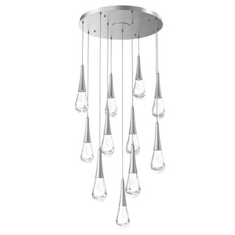 Raindrop LED Pendant in Satin Nickel (404|CHB0078-11-SN-C-C01-L1)