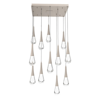 Raindrop LED Pendant in Beige Silver (404|CHB0078-12-BS-C-C01-L1)