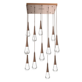 Raindrop LED Pendant in Oil Rubbed Bronze (404|CHB0078-12-RB-C-C01-L3)