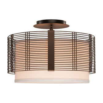 Downtown Mesh Semi-Flush Mount in Matte Black (404|CLB0020-14-MB-SH-E2)