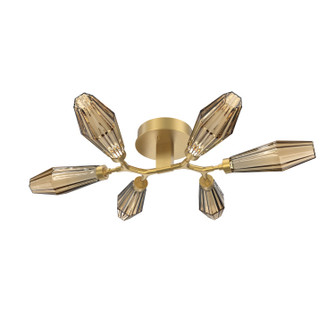 Aalto LED Flush Mount in Gilded Brass (404|CLB0049-01-GB-RB-L3)