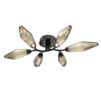 Rock Crystal LED Flush Mount in Matte Black (404|CLB0050-01-MB-CB-L1)