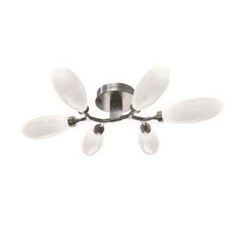 Fiori LED Flush Mount in Gunmetal (404|CLB0071-01-GM-WL-L3)