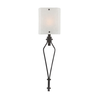Urban Loft One Light Wall Sconce in Matte Black (404|CSB0026-0A-MB-BG-E2)