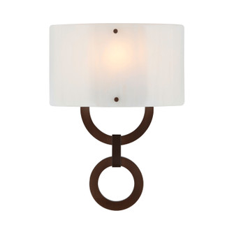 Carlyle One Light Wall Sconce in Oil Rubbed Bronze (404|CSB0033-0D-RB-IW-E2)