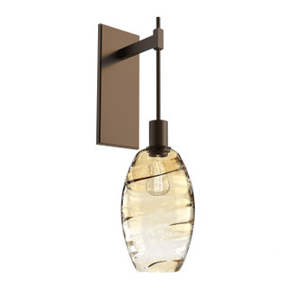 Ellisse Wall Sconce in Flat Bronze (404|IDB0035-24-FB-OA-E2)