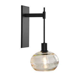 Coppa One Light Wall Sconce in Matte Black (404|IDB0036-18-MB-OA-E2)