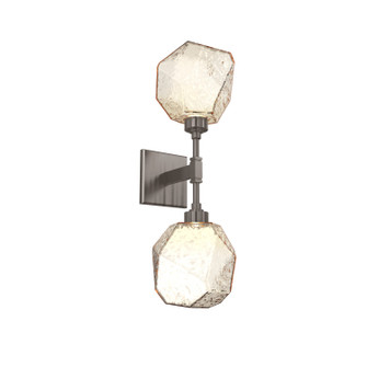 Gem LED Wall Sconce in Gunmetal (404|IDB0039-02-GM-A-L3)